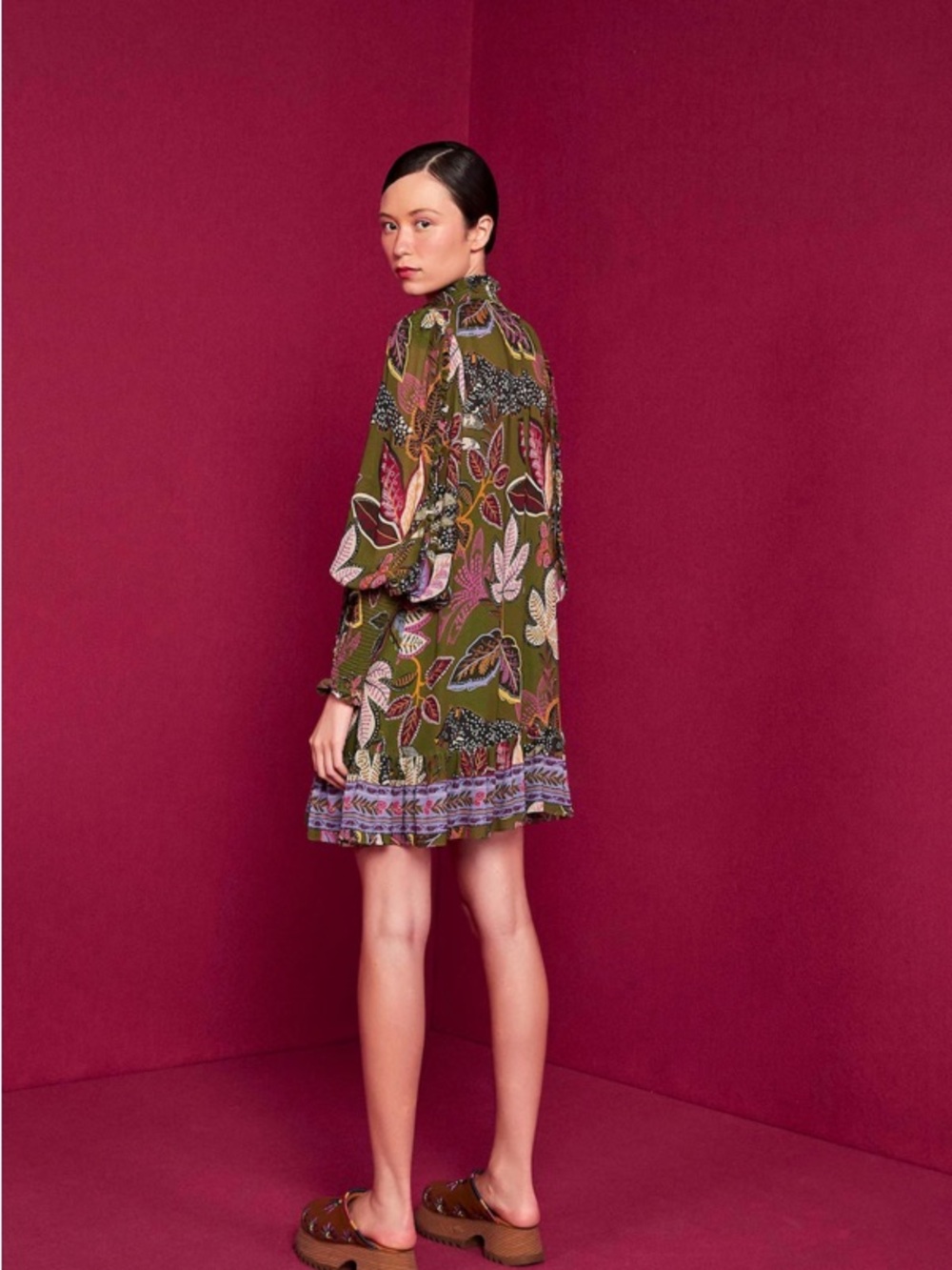 Farm Rio Jungle Mini Dress - Picture 2 of 5